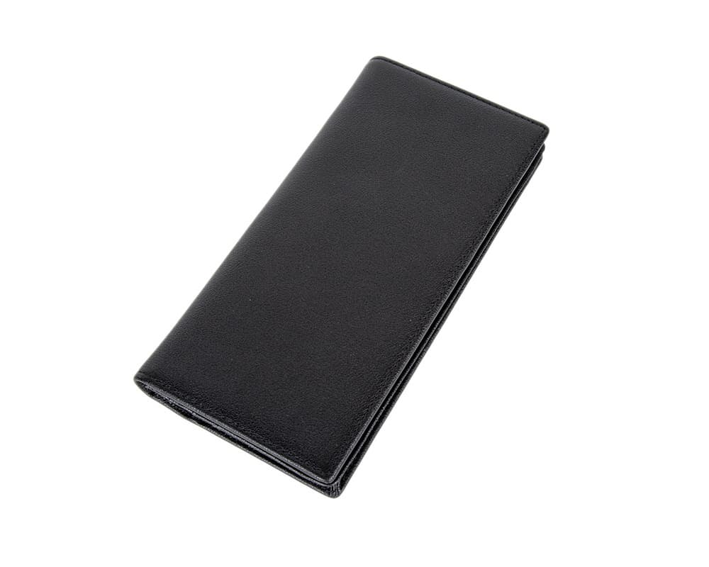 メンズ長財布 スリムレザー長財布