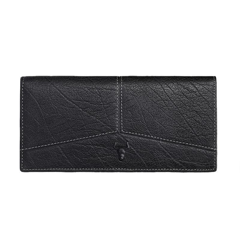 メンズ長財布 牛革紋様スリム長財布