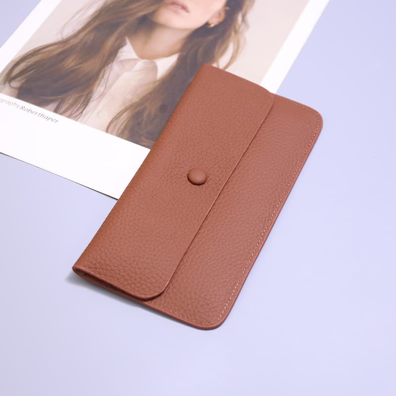 メンズ長財布 薄い 本革極薄スマート長財布