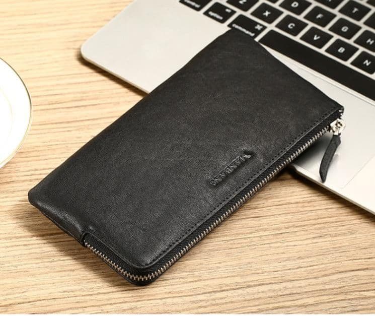 メンズ長財布 薄い スマートフォン対応スリム長財布