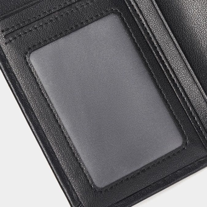 メンズ長財布 小型 コンパクト本革長財布