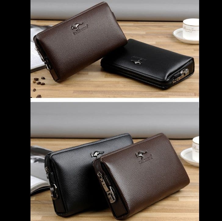 メンズ長財布 上質革素材のスマートクラッチ
