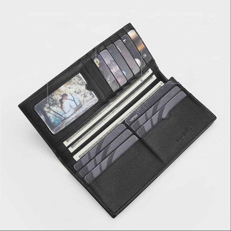 メンズ長財布 モノグラム柄 耐久性長財布