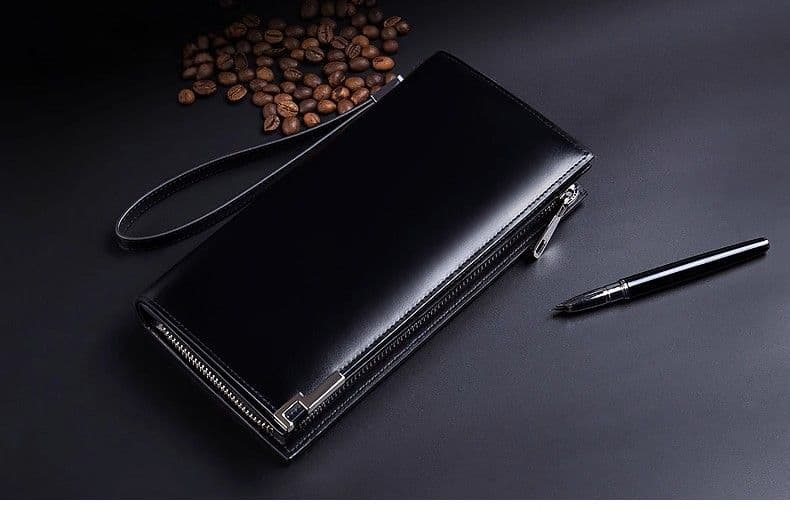 メンズ長財布 多機能大容量スマート長財布