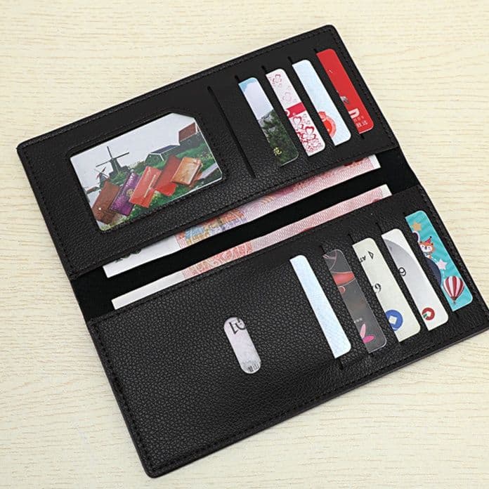 メンズ長財布 薄い スマートスリム長財布