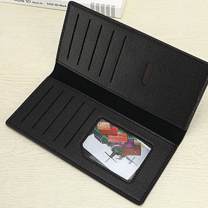 メンズ長財布 薄い スマートスリム長財布