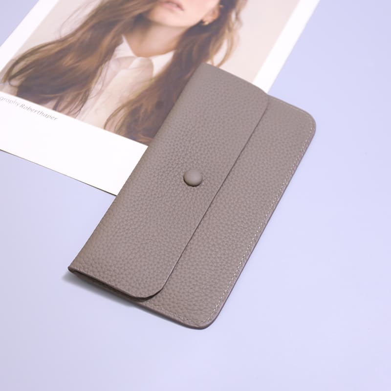 メンズ長財布 薄い 本革極薄スマート長財布