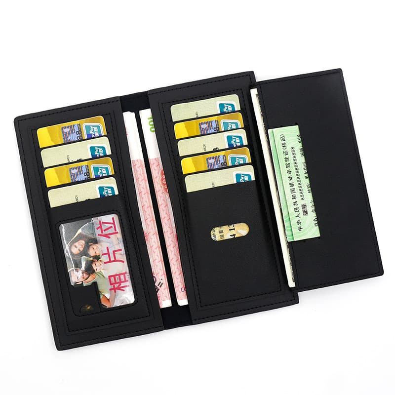 メンズ長財布 薄い スマートラインスリム長財布