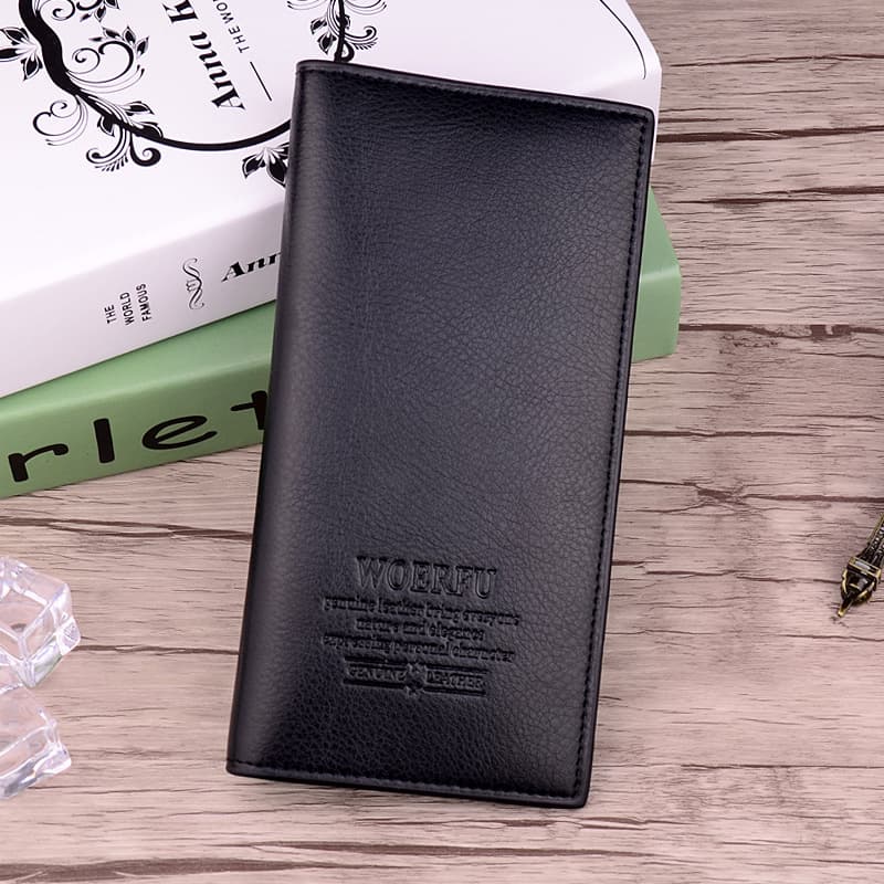 メンズ長財布 高級感あふれる薄型紳士財布