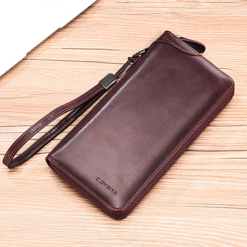 メンズ長財布 小型 ヴィンテージ風コンパクト財布