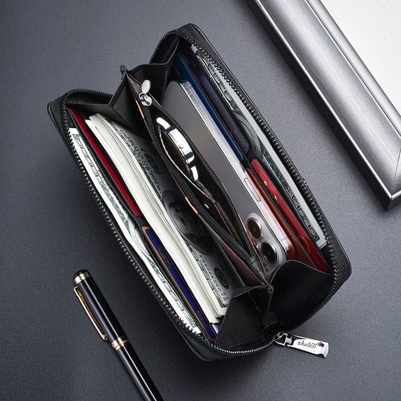 メンズ長財布 小型 スマートポケット コンパクト財布