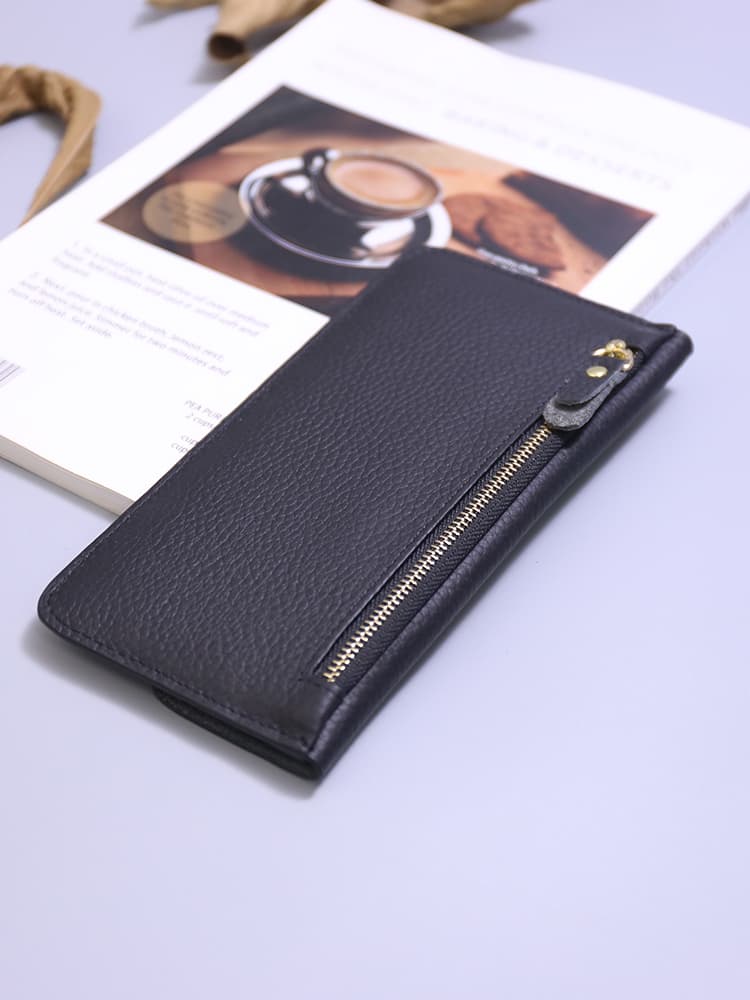 メンズ長財布 薄い 本革極薄スマート長財布